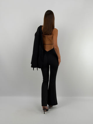 Tuta Halter Nera
