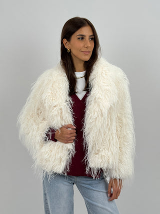 Pelliccia Courmayeur Bianca