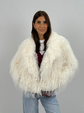 Pelliccia Courmayeur Bianca