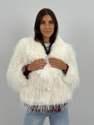 Pelliccia Courmayeur Bianca