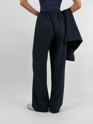 Completo Giacca e Pantalone Gessato Blu