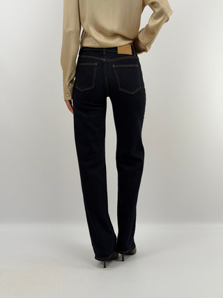 Jeans Straight Leg Lavaggio Zero