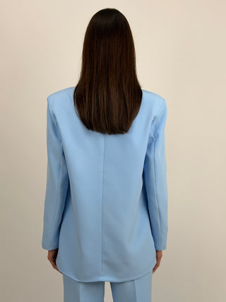 Blazer Doppiopetto Azzurro