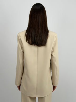 Blazer Doppiopetto Beige