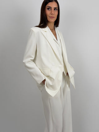 Blazer Doppiopetto Bianco