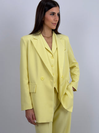 Blazer Doppiopetto Giallo