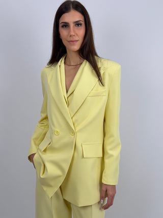 Blazer Doppiopetto Giallo