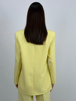 Blazer Doppiopetto Giallo