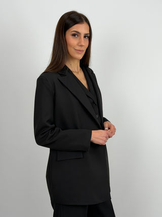 Blazer Doppiopetto Nero