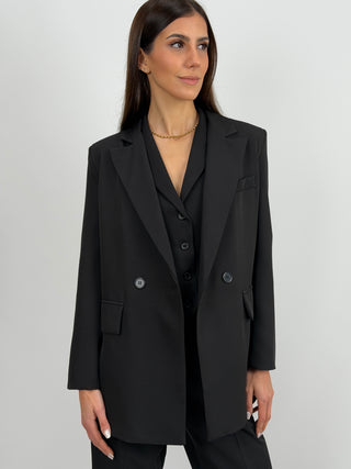 Blazer Doppiopetto Nero