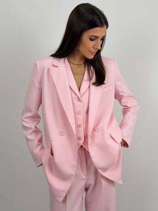 Blazer Doppiopetto Rosa