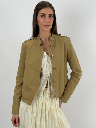 Giacca Napoleon Cammello
