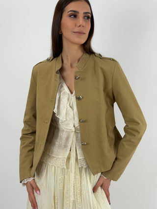 Giacca Napoleon Cammello