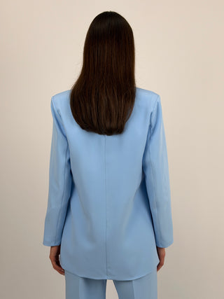 Blazer Monopetto Azzurro