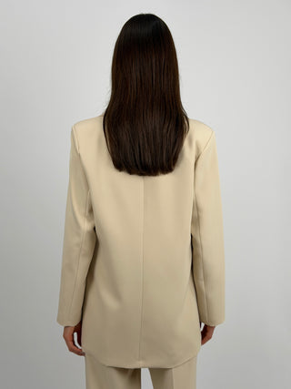 Blazer Monopetto Beige