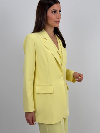 Blazer Monopetto Giallo