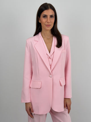 Blazer Monopetto Rosa