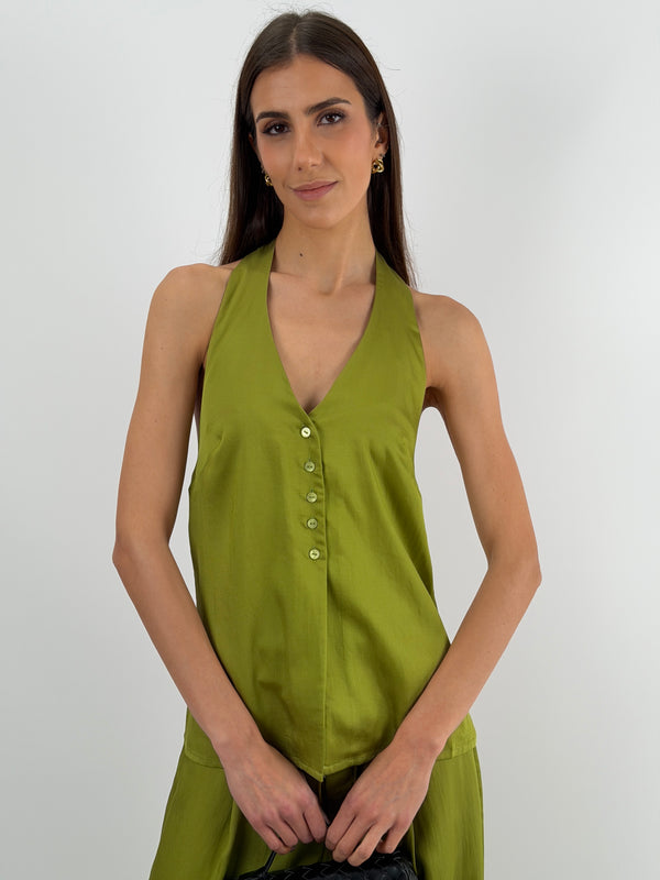 Top Verde Oliva Lumina