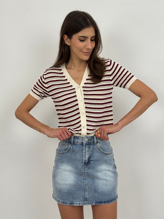 Gonna Mini in Denim