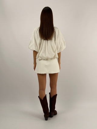 Gonna Pantalone con Tasca Bianca