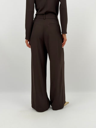 Pantalone Palazzo Marrone Lumina