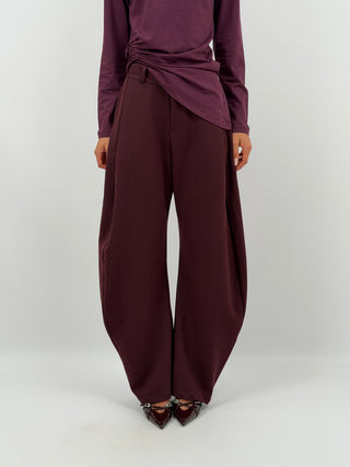 Pantalone Baggy Bordeaux Lumina