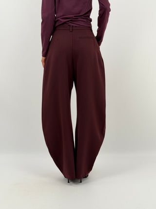 Pantalone Baggy Bordeaux Lumina