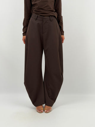 Pantalone Baggy Marrone Lumina