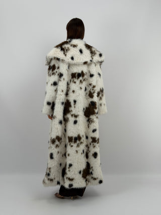 Pelliccia Lunga Animalier Lumina