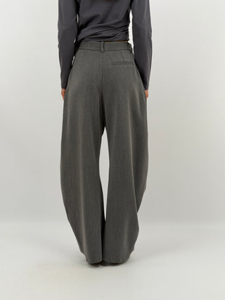 Pantalone Baggy Grigio Lumina