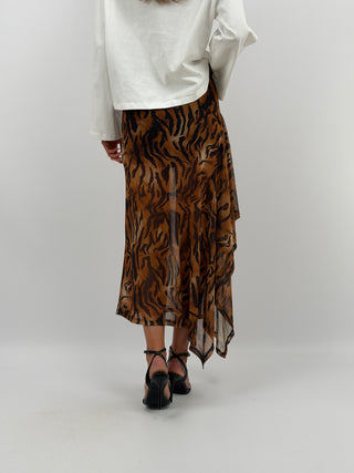 Gonna Animalier Lumina