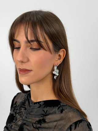 Domed Hoop Earrings