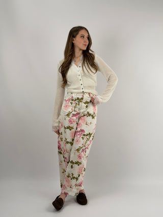 Jeans Lumina in Fantasia Floreale