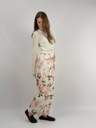 Jeans Lumina in Fantasia Floreale