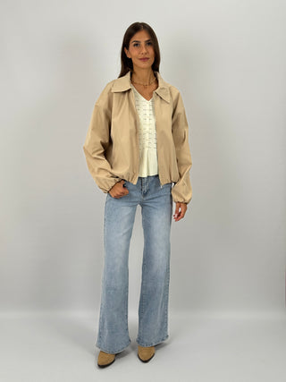 Jeans Wide Leg Lavaggio Chiaro