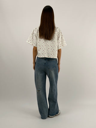 Jeans Wide Leg 90 Degrees