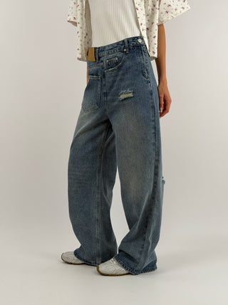 Jeans Wide Leg 90 Degrees