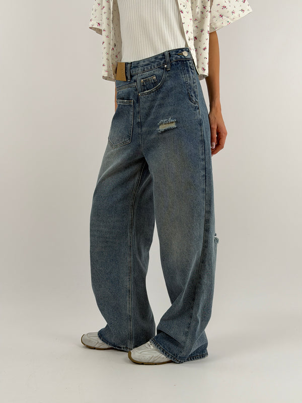 Jeans Wide Leg 90 Degrees