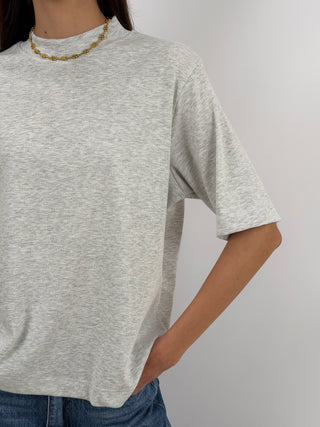 Black Wide Sleeve Cotton T-Shirt