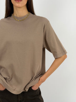 Black Wide Sleeve Cotton T-Shirt