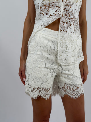 Shorts in Pizzo Bianco