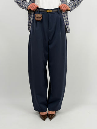 Lumina Barrel Blue Pants with Charm
