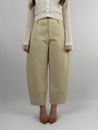 Pantalone Balloon Lumina Beige