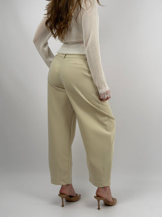 Pantalone Balloon Lumina Beige