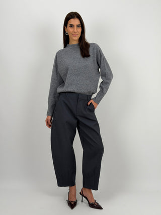 Pantalone Balloon Lumina Grigio Scuro