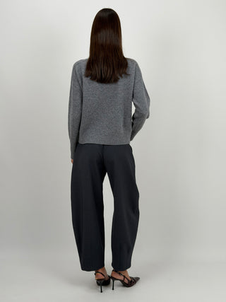 Pantalone Balloon Lumina Grigio Scuro