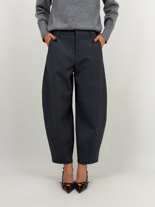 Pantalone Balloon Lumina Grigio Scuro