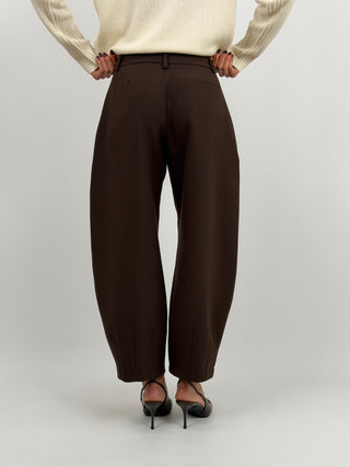 Pantalone Balloon Lumina Marrone