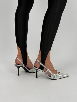 Leggings con Ghette Nero