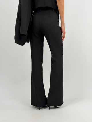 Pantalone Flare Nero